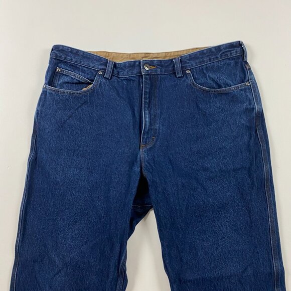 Duluth Trading Co Jeans Mens 42 x 32 Measures 40 x 31 Cotton Blue - Picture 3 of 13